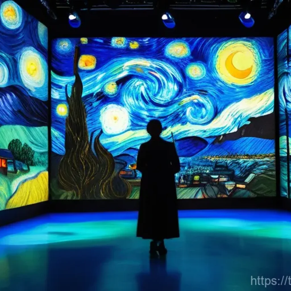 다감각 예술 경험 디자인의 컬래보레이션 사례 - **Immersive Digital Painting Experience:** "A breathtaking, immersive digital art exhibition, remini...